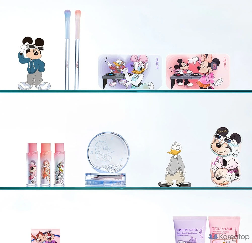 Espoir Disney Edition Velvet Cover Cushion SPF42 PA++ (13 г) + набор сменных блоков 13 г, № 22 Petal, 1 шт., фото 9