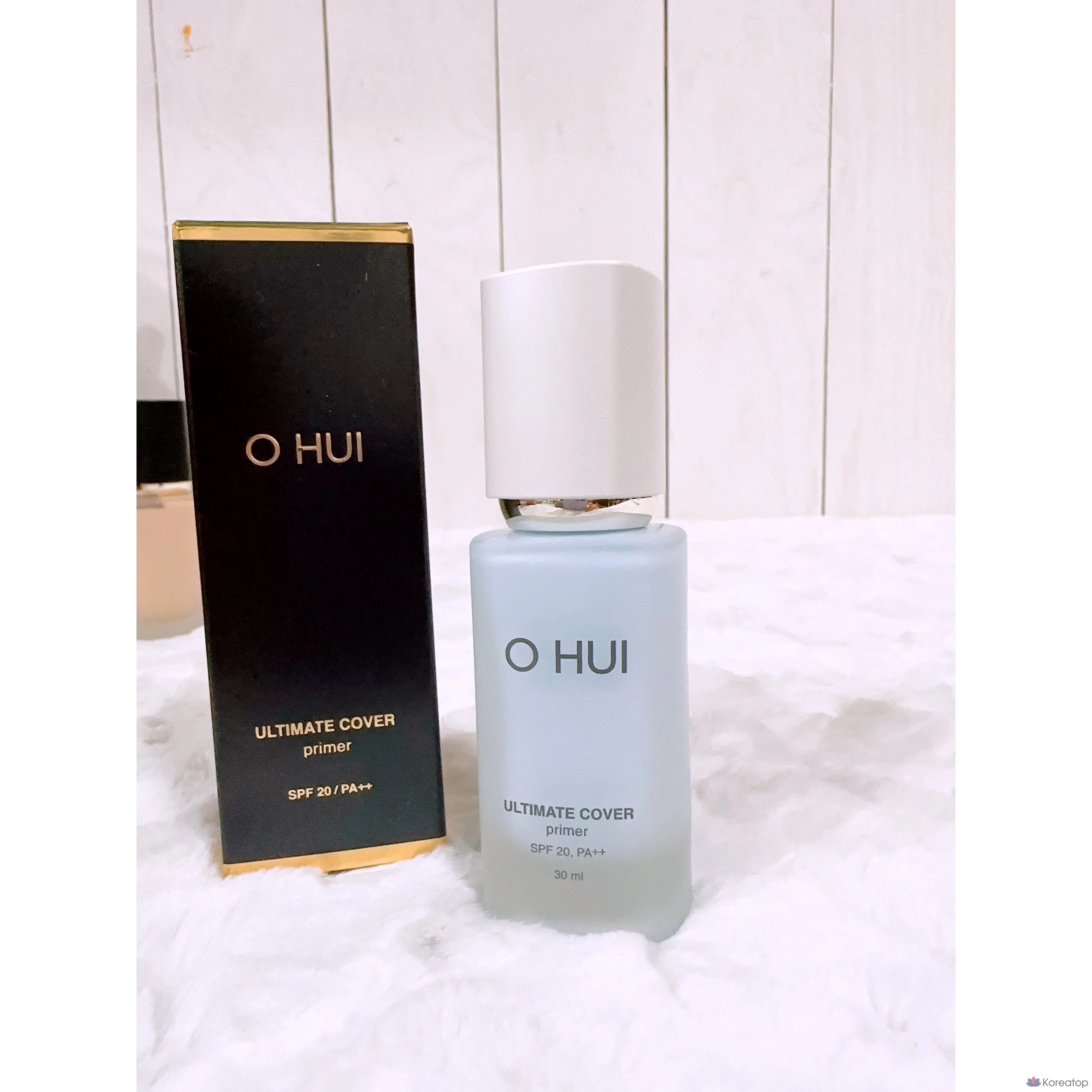 Праймер Ohui Ultimate Cover Primer 30 мл, розовый корректор, синий корректор, № 03, синий корректор, 1 шт., фото 2