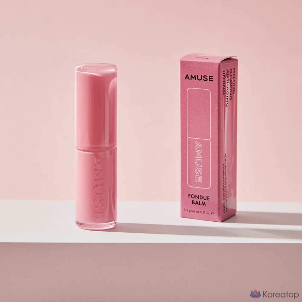 Бальзам для губ AMUSE Fondue, оттенок 05 Cooler, 3,2 г, 1 шт.