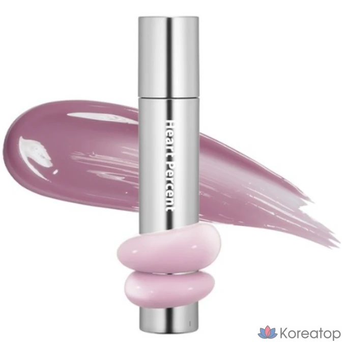 Оттенок Heart percent Dot On Mood One-Way Glow Tint, № 02, бледно-лиловый (сиреневый), 1 шт.