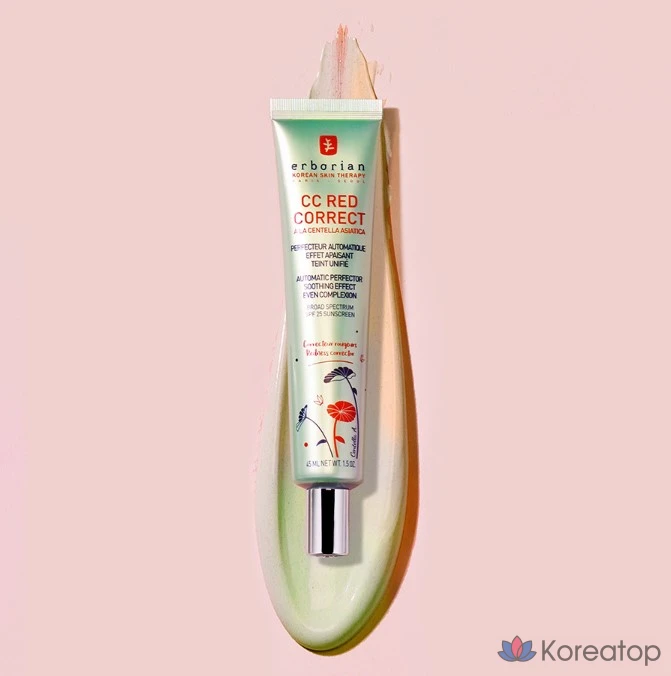 CC-крем Erborian Red Correct SPF25, 45 мл, 1 шт., фото 3