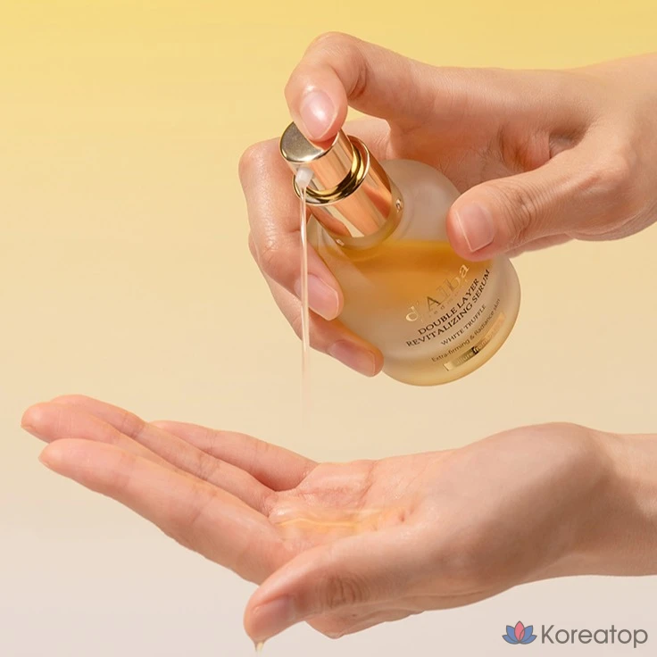 Сыворотка для восстановления кожи D'alba White Truffle Double Layer Revitalizing Serum, 50 мл, 1 шт., фото 9