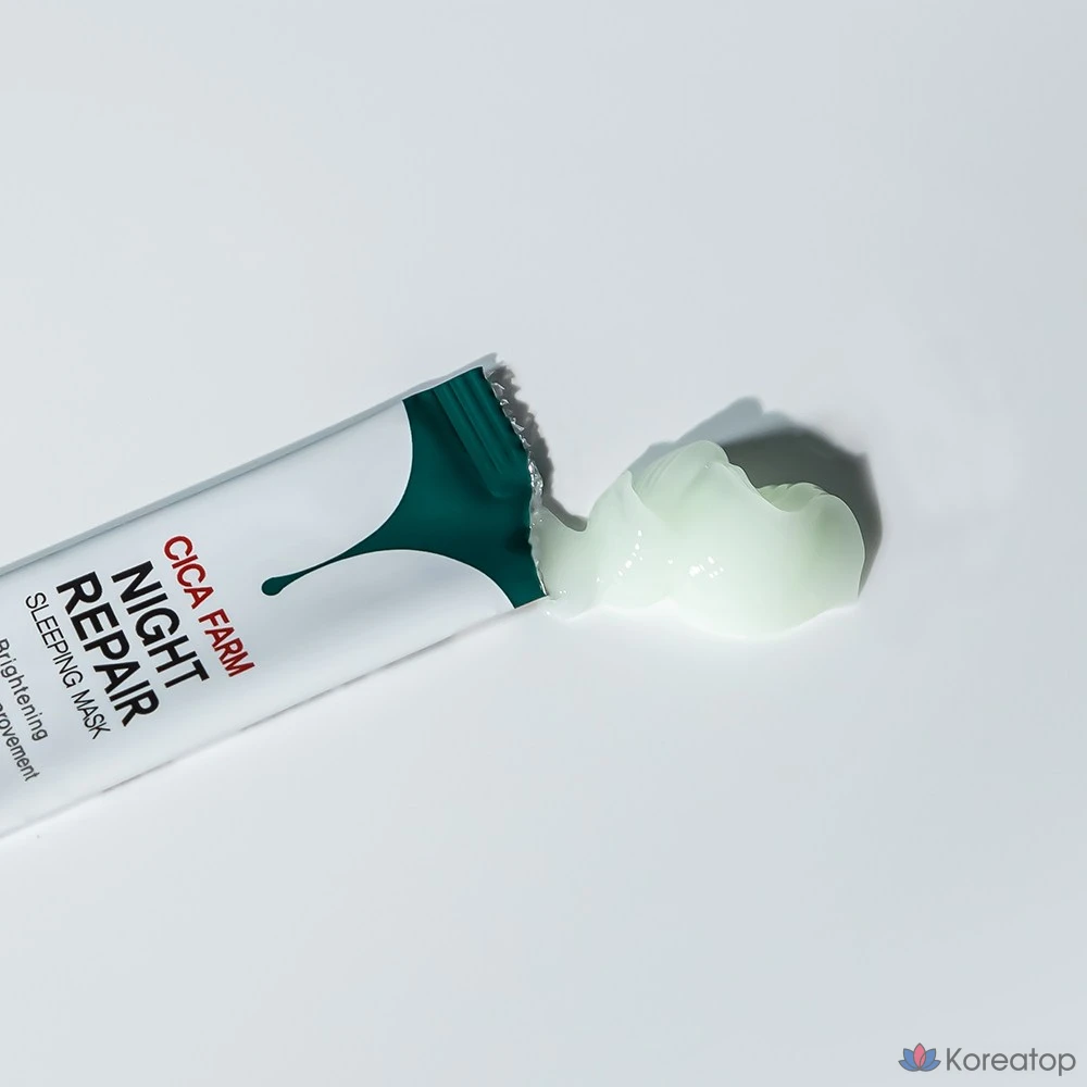 Маска для сна FarmStay Cica Palm Night Repair, 4 шт., фото 9