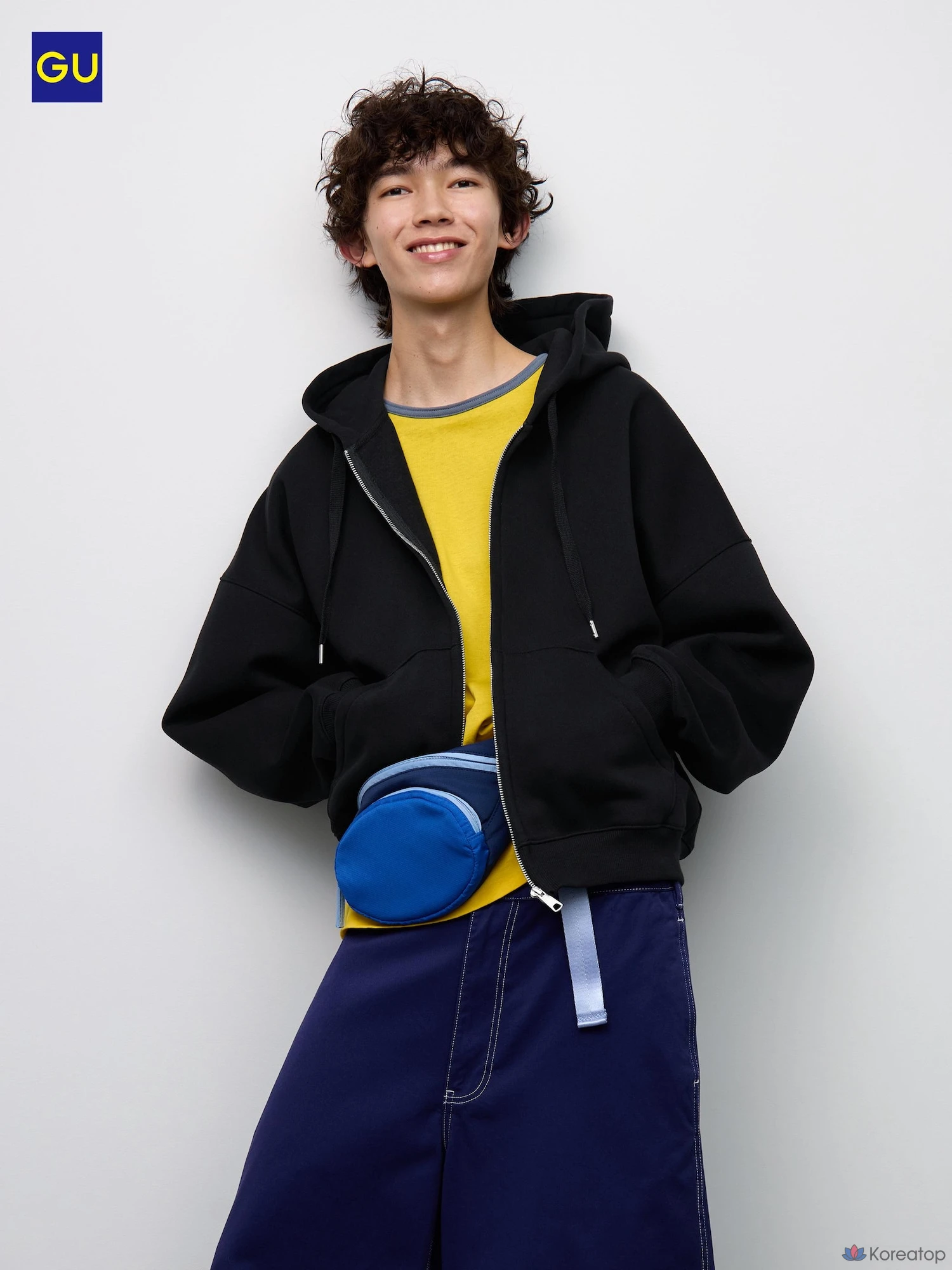 Худи на молнии Uniqlo Heavyweight Sweat Cocoon Full Zip Hoodie