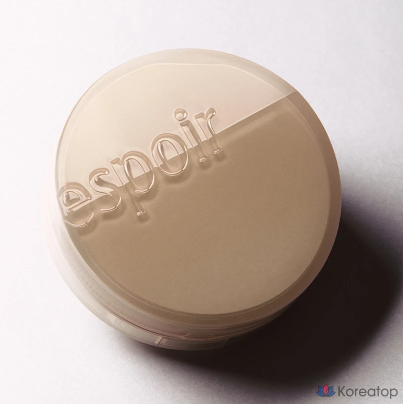 Espoir Pro Tailor Benatural Кушон 14 г + сменный блок 14 г SPF50 PA++++, ваниль, 1 шт.