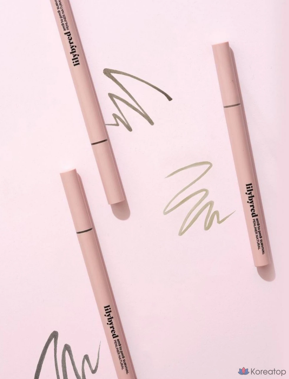 Подводка для глаз Lilybyred 9to9 Survival Natural Pen Liner, оттенок 03 Ash Top, 1 г, 1 шт., фото 6