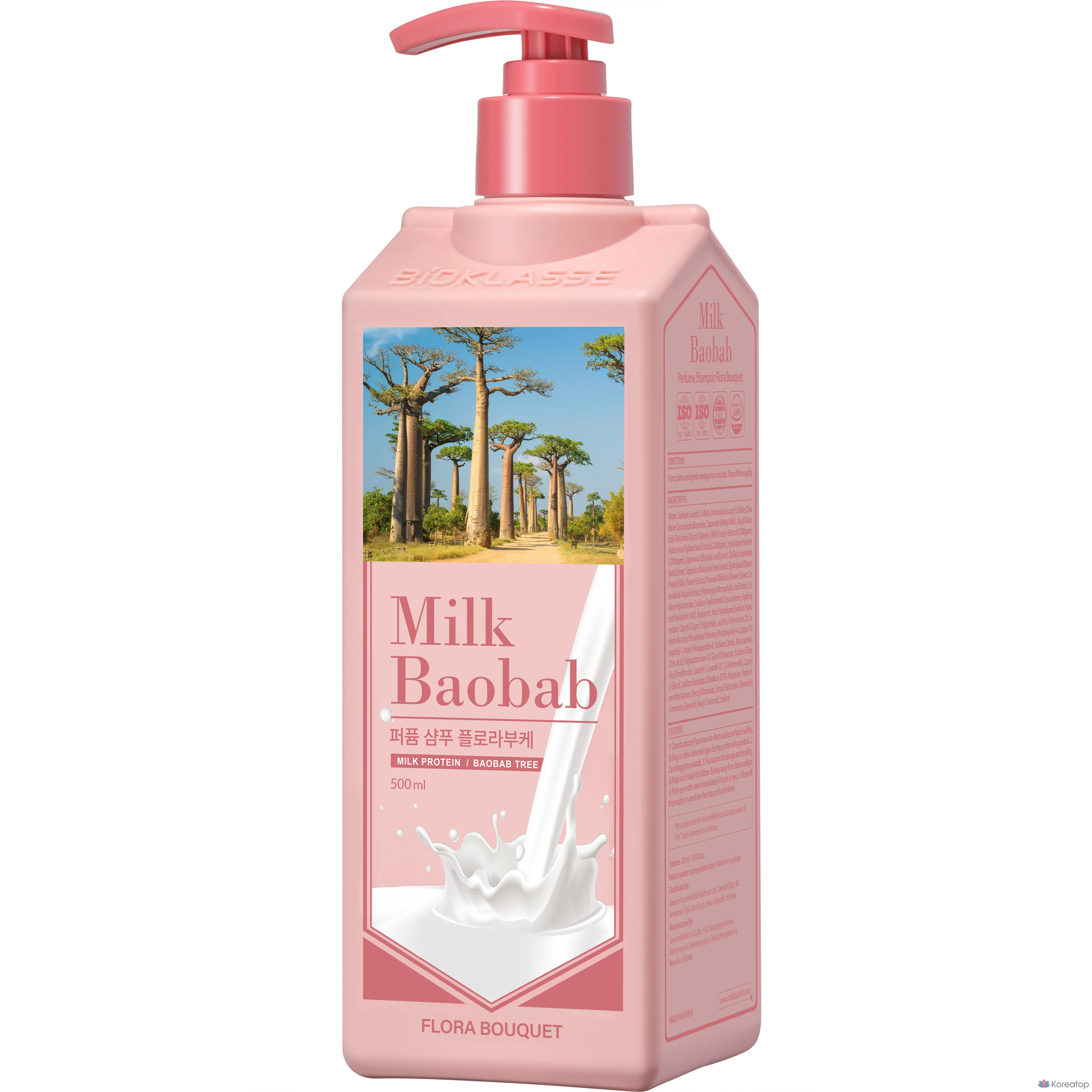 Парфюмированный шампунь Milk Baobab с ароматом Flora Bouquet, 500 мл, 1 шт.