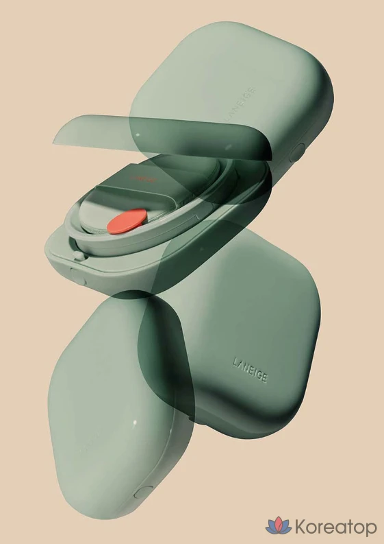 Набор Laneige Neo Cushion Matte Foundation 15 г + сменный блок 15 г, 17C1 Cool Vanilla, 1 шт., фото 9