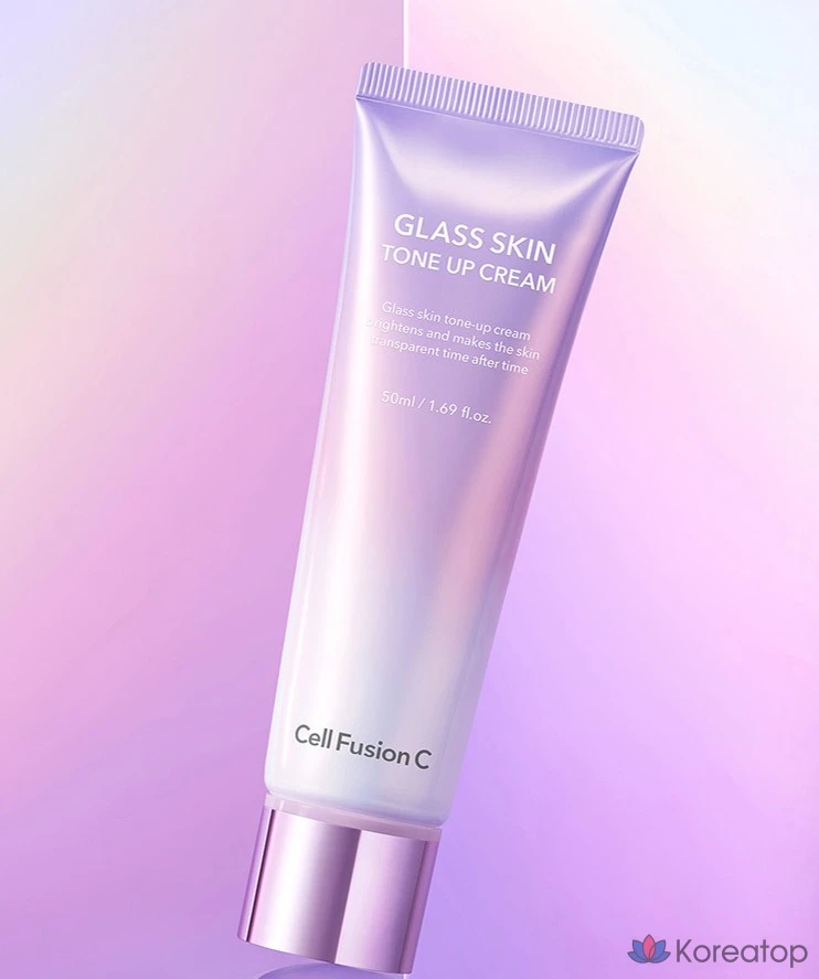 Крем для выравнивания тона кожи Cellfusion C NEW Glass Skin Tone-Up Cream, 50 мл, 1 шт.