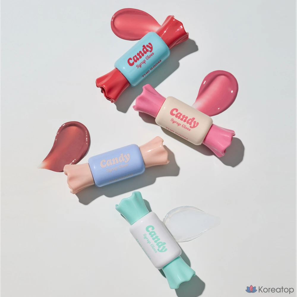 Блеск для губ The Saem Saemmul Candy Syrup Gloss, оттенок Mint Syrup, 1 шт., фото 4
