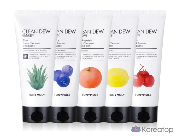 Пенка для умывания Tony Moly Dewy Aloe, 180 мл, 1 шт.