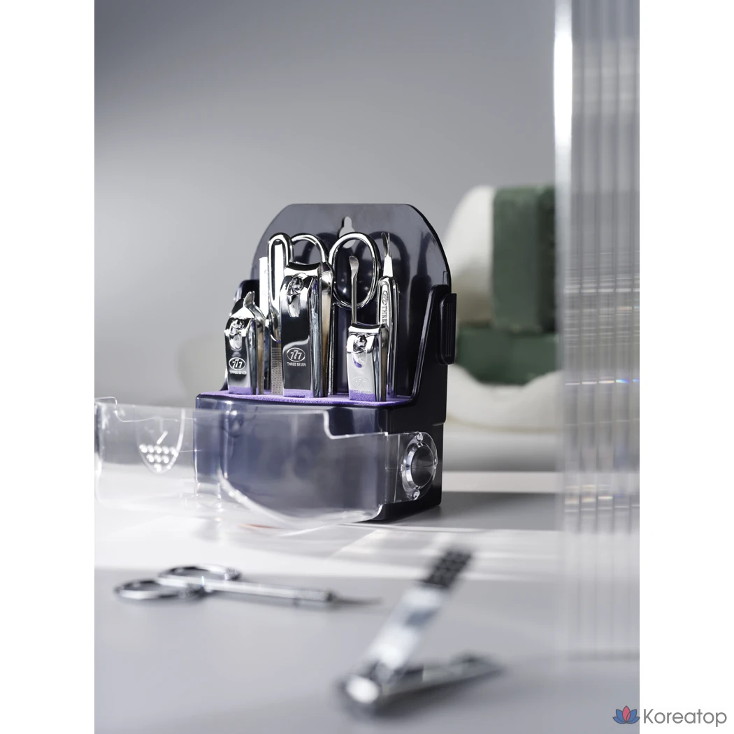 Набор для ухода Three Seven Nail Clipper Set TS-090C Luna, 2 шт., фото 5