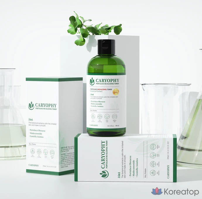 Слабокислотный тоник для сужения пор CARYOPHY, 1 шт., 300 мл