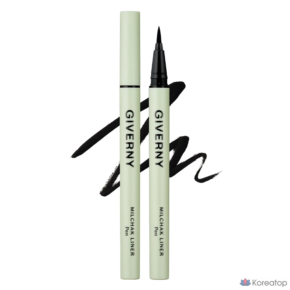 Линер-ручка Giverny Close-Fit Pen Liner, 0,6 г, № 01, черный, 1 шт.