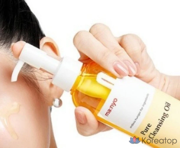 Набор для ухода Manyo Pure Cleansing Oil 200ml + Cleansing Foam 120ml Duo Set 2-piece, 4 шт., фото 2
