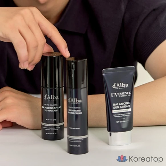 Солнцезащитный крем D'alba All-in-One Waterful Balancing Sunscreen SPF50+ PA++++, 50 мл, 1 шт.