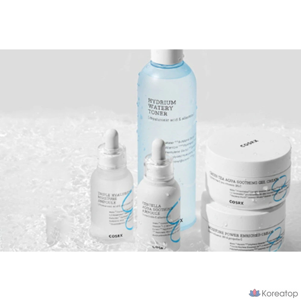 Успокаивающий гель-крем COSRX Hydrium Green Tea Aqua, 50 мл, 1 шт.