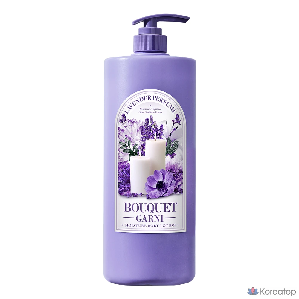 Увлажняющий лосьон для тела Bouquet Garni с ароматом лаванды, 1,5 л, 1 шт.