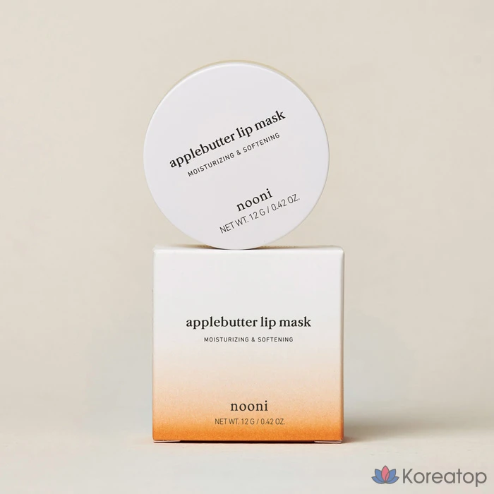 Маска для губ Nuni с маслом яблока, 12 г, 1 упаковка, 4 упаковки, фото 5
