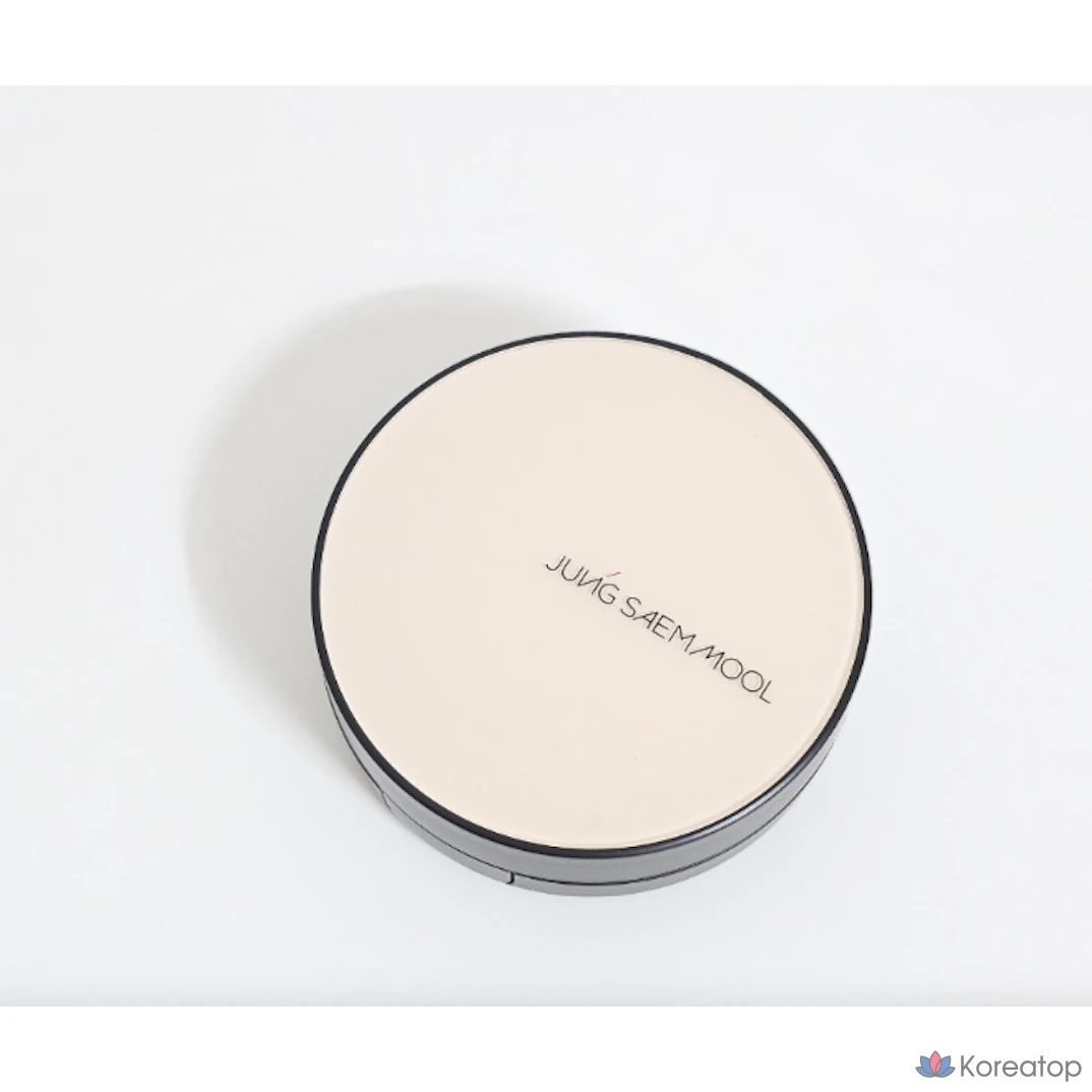 Тональный крем Jung Saem Mool Cushion Essential Jung Same Mool Nuder Cushion Jung Saem Mool Skin Nuder Cushion, Medium Deep (основной блок + сменный блок), 1 шт.