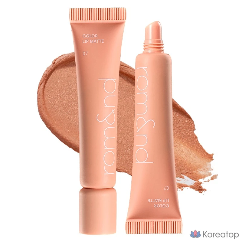 Матовая помада ROM&ND Color, 1 шт., цвет 07 Teddy Beige