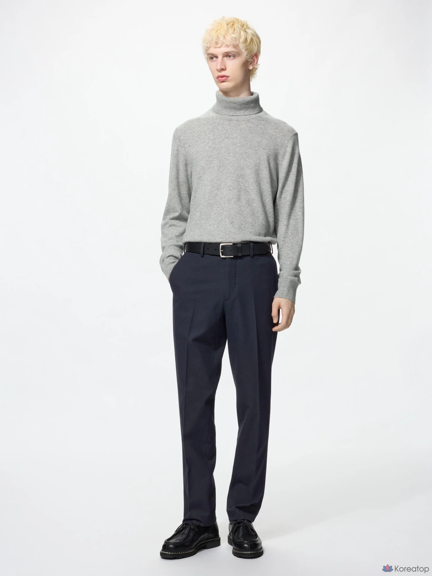 Брюки Uniqlo Warm Smart Pants, длина 76 см