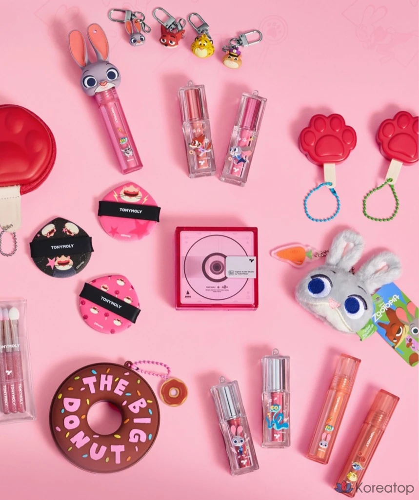 Tony Moly Zootopia Edition Perfect Lips Shocking Lip Tint, 1 шт., N17 Coco Balm Shocking, фото 6