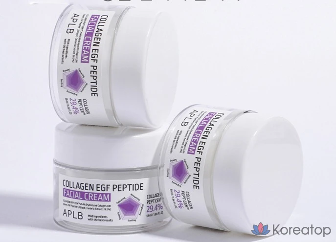 Крем для лица APLB Collagen EGF Peptide Facial Cream, 55 мл, 1 шт.