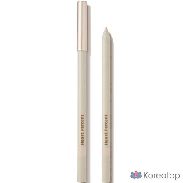 Гелевый карандаш для глаз Heart Percent Dot On Mood, оттенок 06, кремово-бежевый, 1 шт.