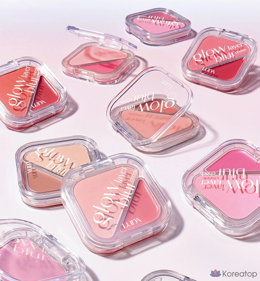 Румяна Luna Glow Layer Blur Cheek, 8.5g, цвет «Розовый леденец», 1 шт., фото 8