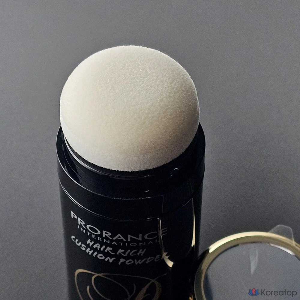 Пудра для волос Prorance Hair Rich Cushion Powder, коричневая, 1 шт., фото 3