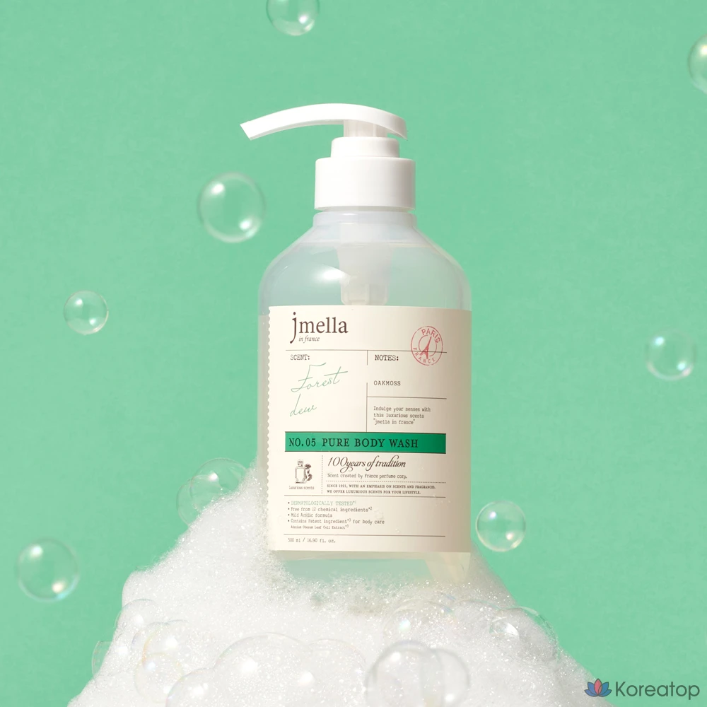 Гель для душа Jmella Pure Forest Dew, 1 шт., 500 мл