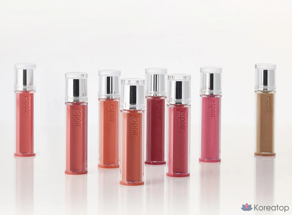 Блеск для губ Espoir Couture Glaze Lip Tint, № 17, имбирно-персиковый, 1 шт., фото 7