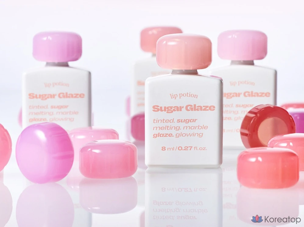 Помада-тинт ALTERNATIVE STEREO Lip Potion Sugar Glaze, 19 ягодных шариков, 1 шт., фото 7