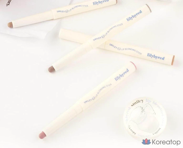 Стик для растушевки губ Lilybyred Smiley, 0,8 г, 03 Humuthumut (L237A), 1 шт., фото 2