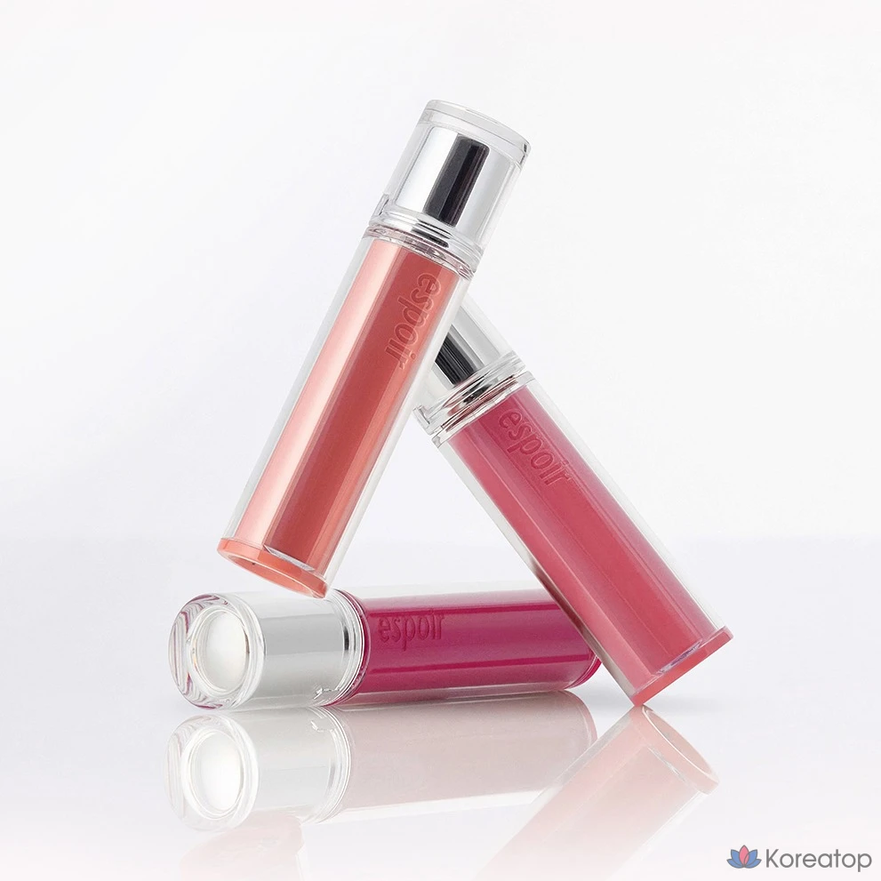 Блеск для губ Espoir Couture Glaze Lip Tint, № 17, имбирно-персиковый, 1 шт., фото 8
