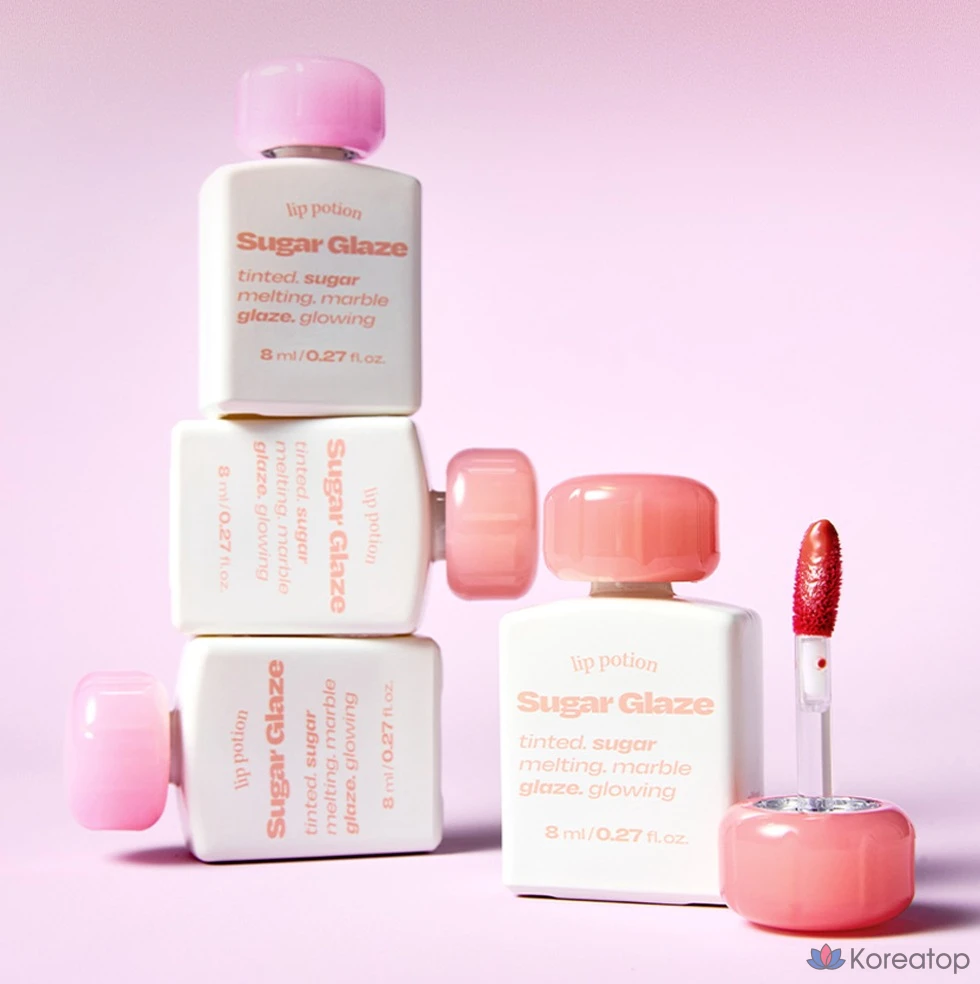 Помада-тинт ALTERNATIVE STEREO Lip Potion Sugar Glaze, 19 ягодных шариков, 1 шт., фото 8