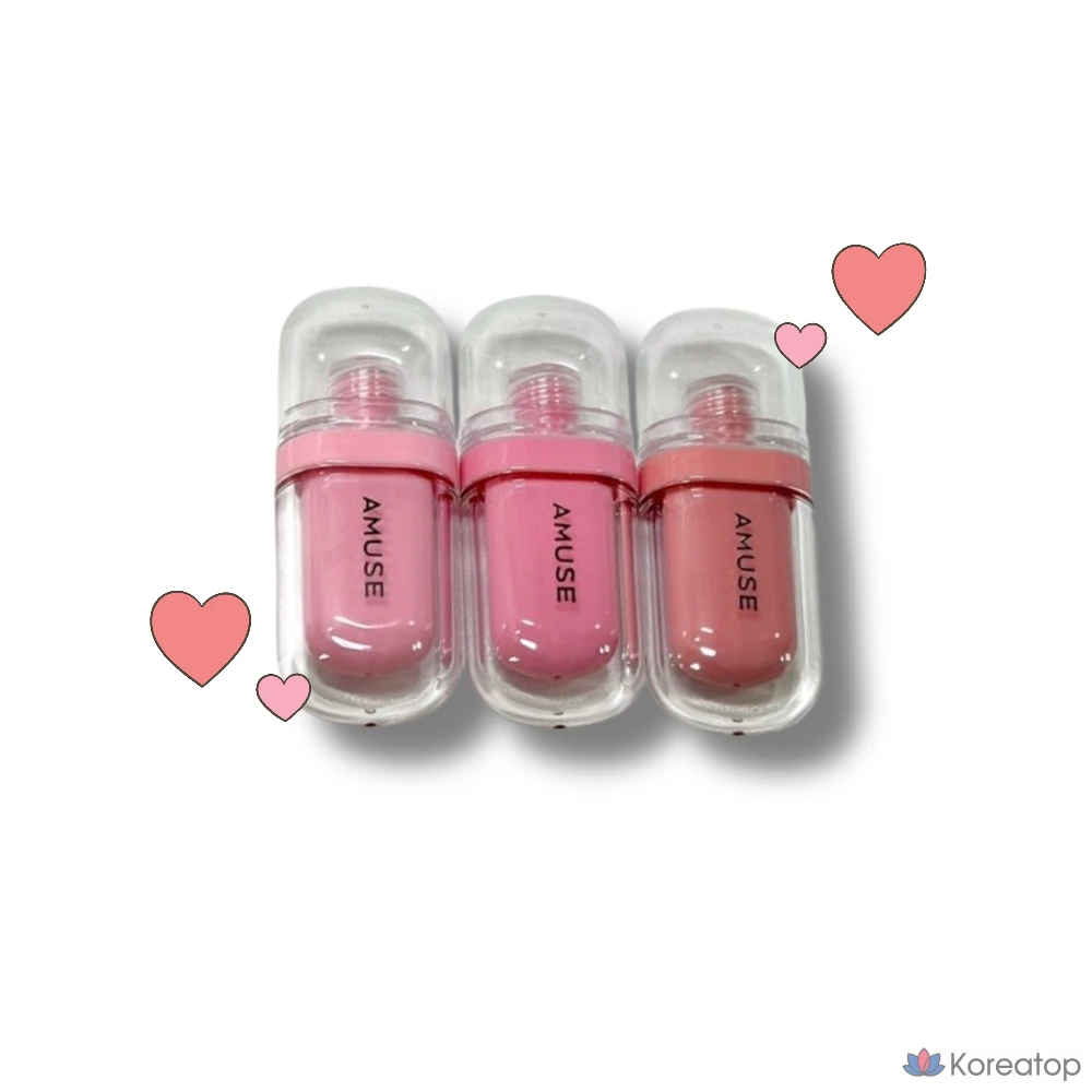 Гель-тинт для губ A-Amuse Gel Fit Tint, № 9 Персиково-кокосовый (Персиково-коралловый), 1 шт.