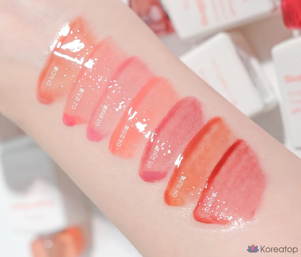 Помада-тинт ALTERNATIVE STEREO Lip Potion Sugar Glaze, 19 ягодных шариков, 1 шт., фото 9