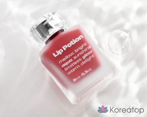 Помада-тинт ALTERNATIVE STEREO Lip Potion Aqua Glow Lip Tint, 6 оттенков «Виноградный щербет», 1 шт., фото 2