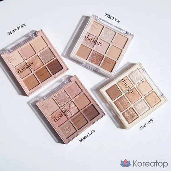 Палетка теней Dasique, оттенок Peach Squeeze, 1 шт.