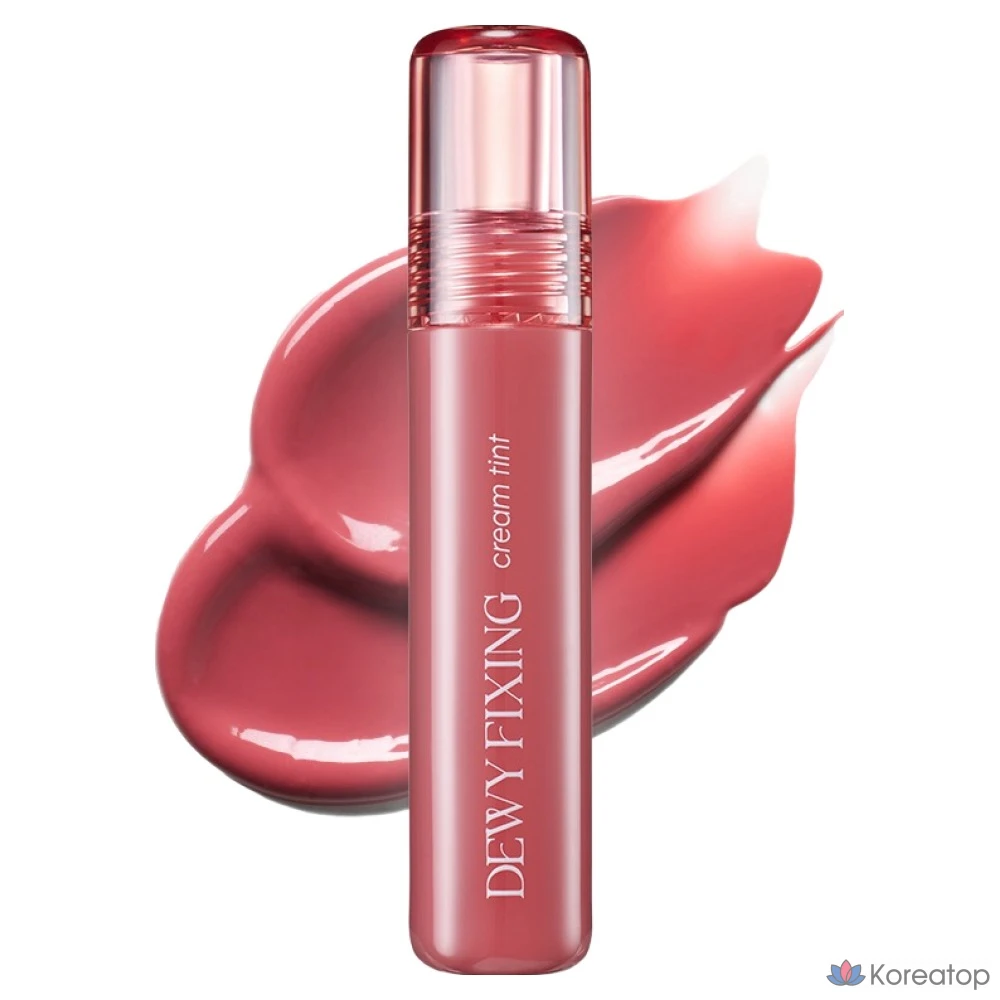 Тинт для губ Derma Factory Dewy Fixing Cream Lip Tint, 4 г, упаковка 04, оттенок «Пыльный виноград», 1 шт.