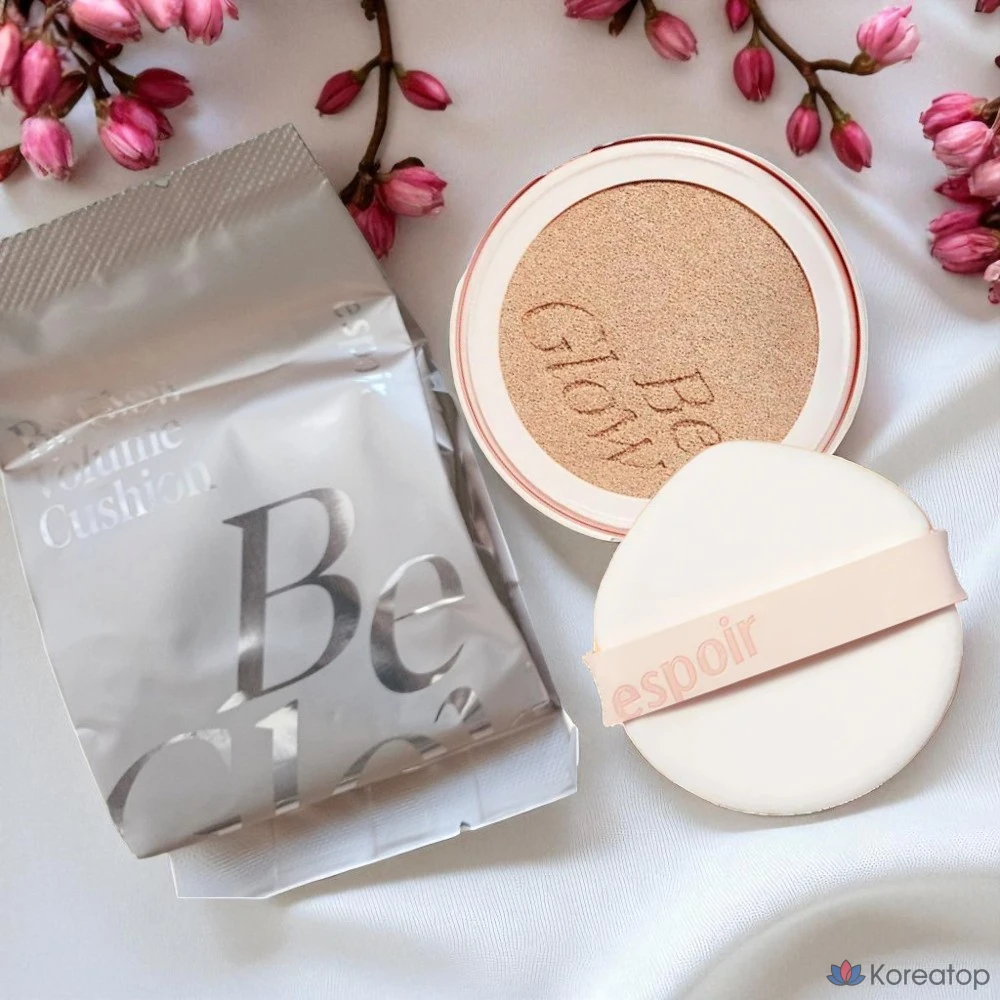 Espoir Pro Tailor Biglow Volume Cushion Volume Glow Anti-Darkening Moisturizing Lasting Refill, Cream, 1 шт.