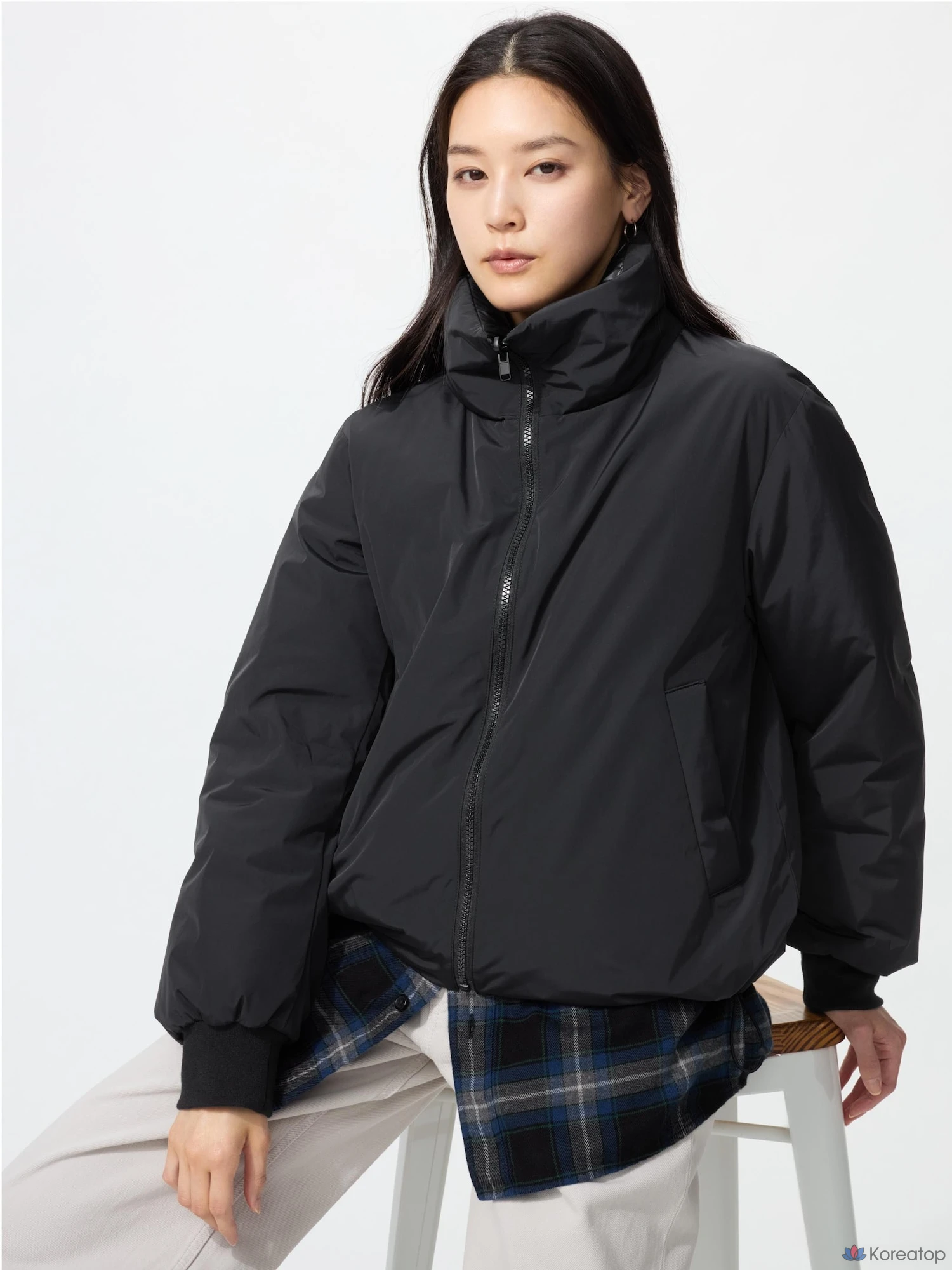 Пуховик Uniqlo Reversible Down Short Jacket