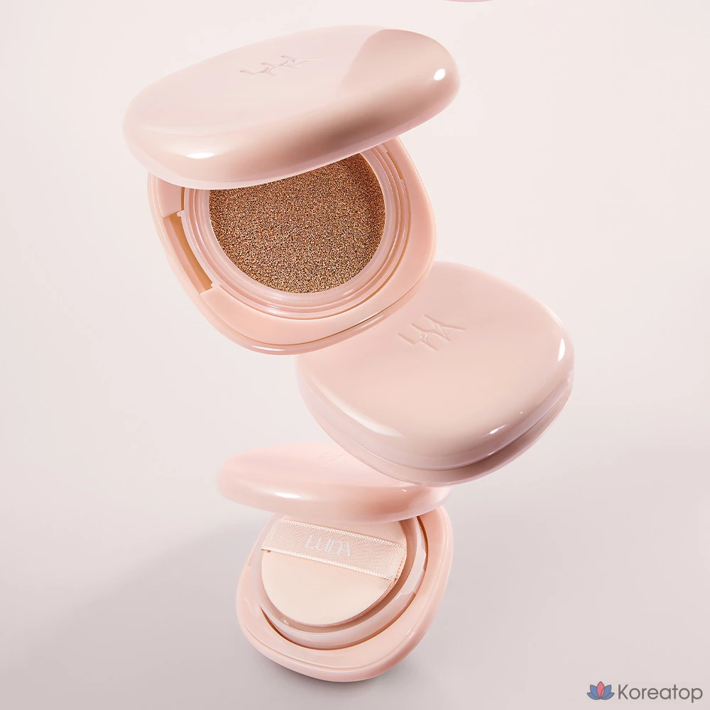 Кушон Luna Long Lasting Conceal Cushion Set (Main + Refill), оттенок 23N Warm Beige, 1 шт., фото 6
