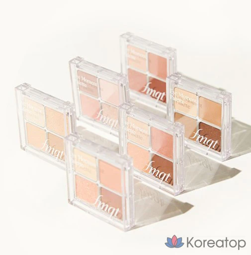 Палетка теней для век The Face Shop Eye Moment, оттенок 03 Rosy Burgundy, 1 шт., фото 2