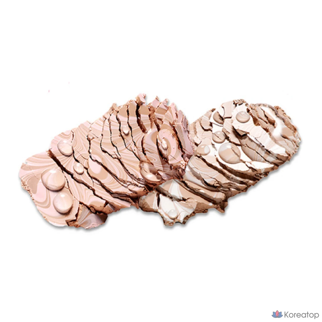 Набор теней Age 20's Shining Drop Edition Pink Pact 12.5g, № 23, розовый, средне-бежевый, 1 шт., фото 6