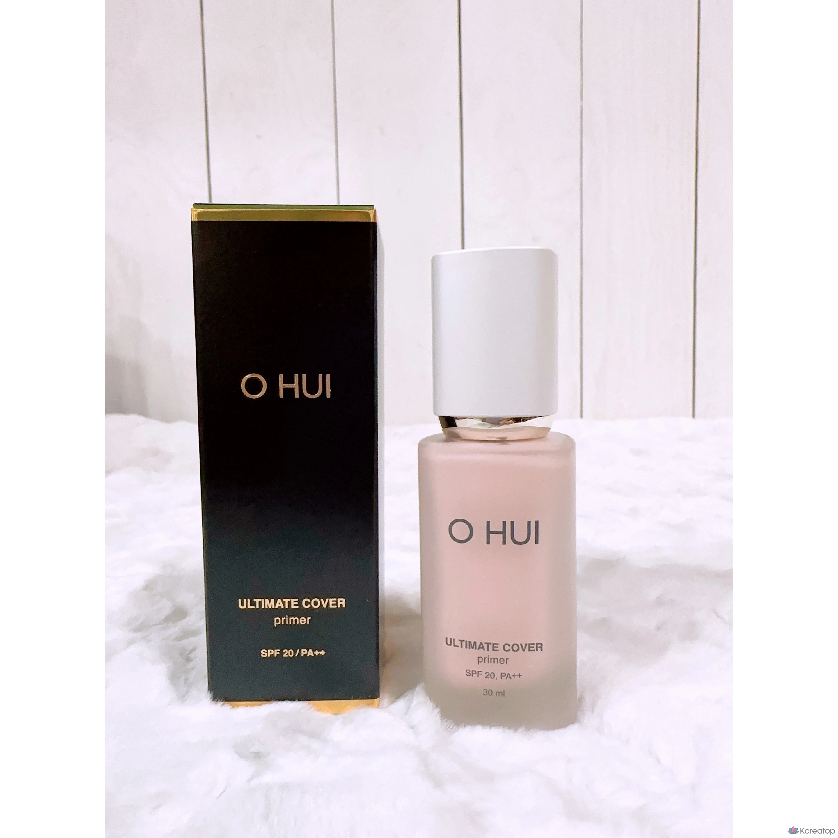 Праймер Ohui Ultimate Cover Primer 30 мл, розовый корректор, синий корректор, № 03, синий корректор, 1 шт., фото 3