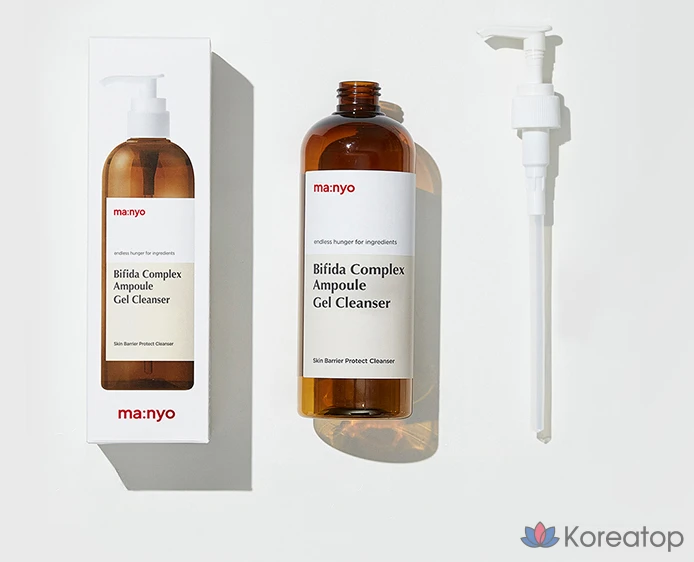 Очищающий гель Manyo Factory Bifida Ampoule с мягкой кислотностью, 400 мл, 1 шт.
