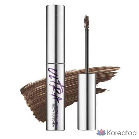 Корректор для бровей Missha Ultra Powerproof Brow Cara, 4 г, темно-коричневый, 1 шт.